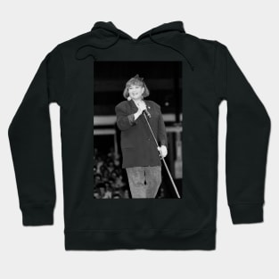 Rosanne Arnold BW Photograph Hoodie